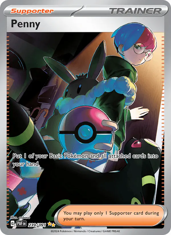 Carta Penny 239/091 de Paldean Fates