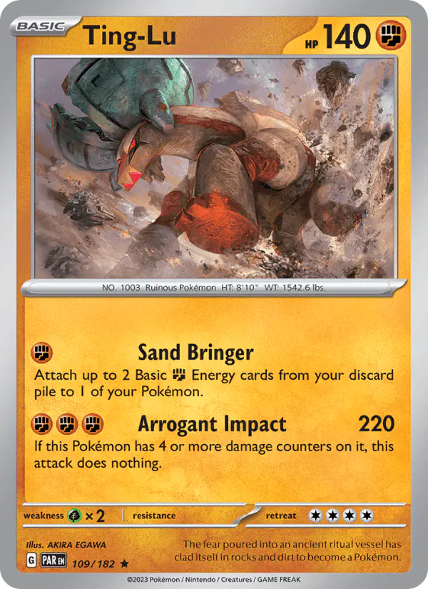Carta Ting-Lu 109/182 de Paradox Rift