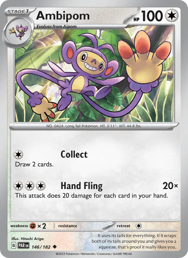 Carta Ambipom 146/182 de Paradox Rift