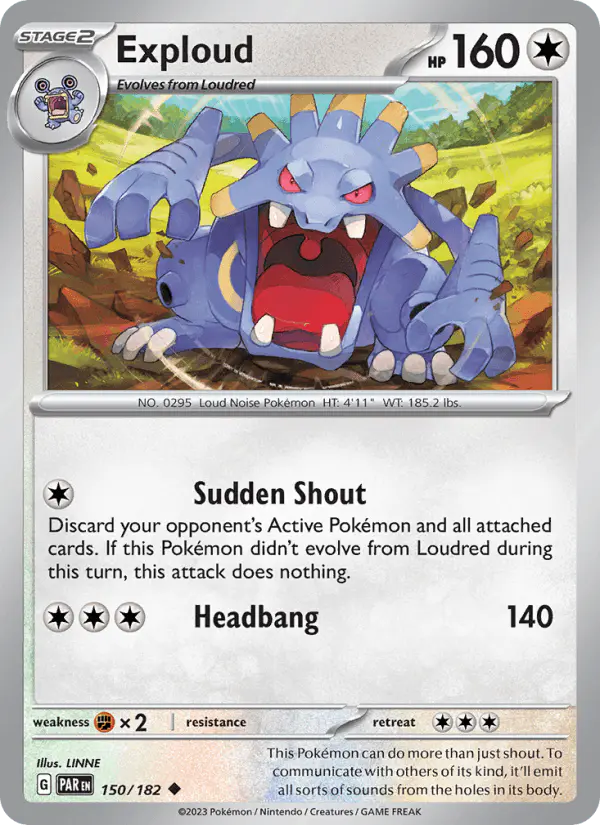Carta Exploud 150/182 de Paradox Rift