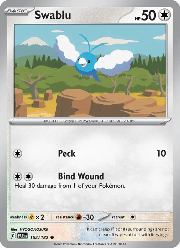 Carta Swablu 152/182 de Paradox Rift