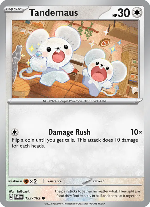 Carta Tandemaus 153/182 de Paradox Rift