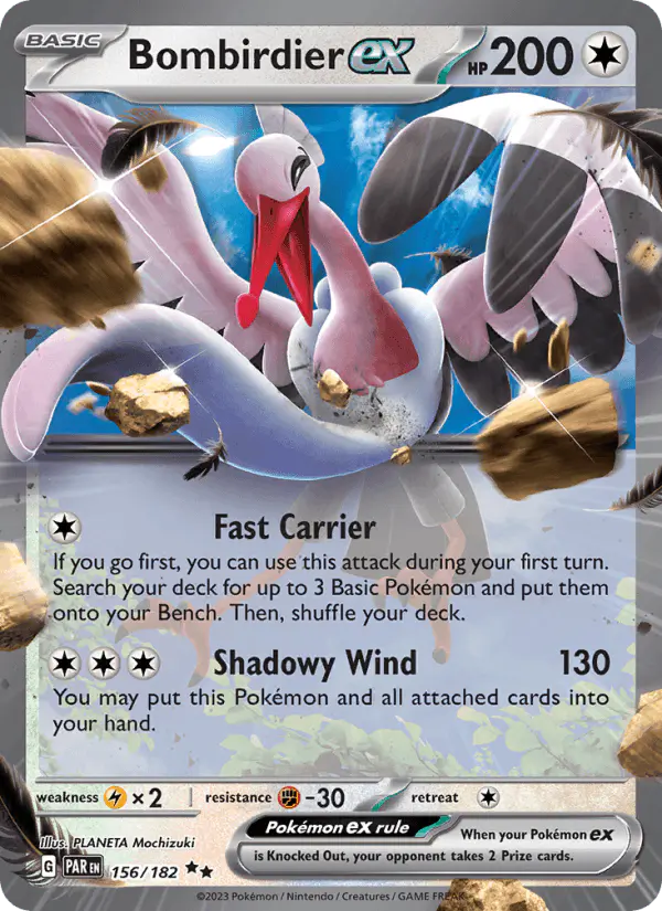 Carta Bombirdier ex 156/182 de Paradox Rift