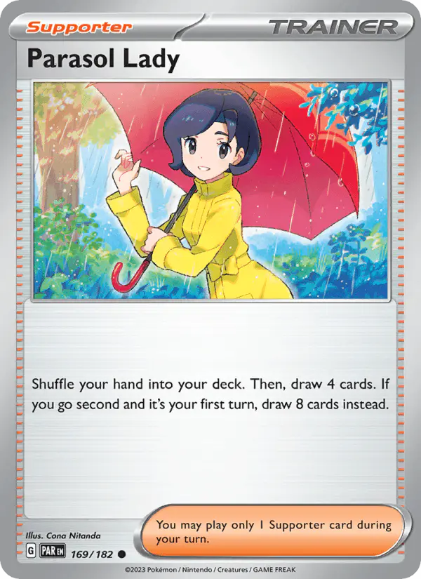 Carta Parasol Lady 169/182 de Paradox Rift