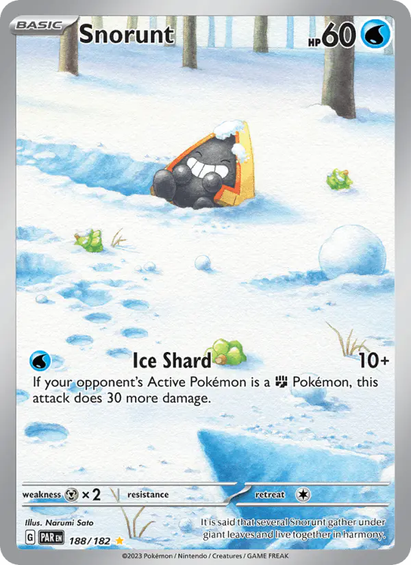 Carta Snorunt 188/182 de Paradox Rift
