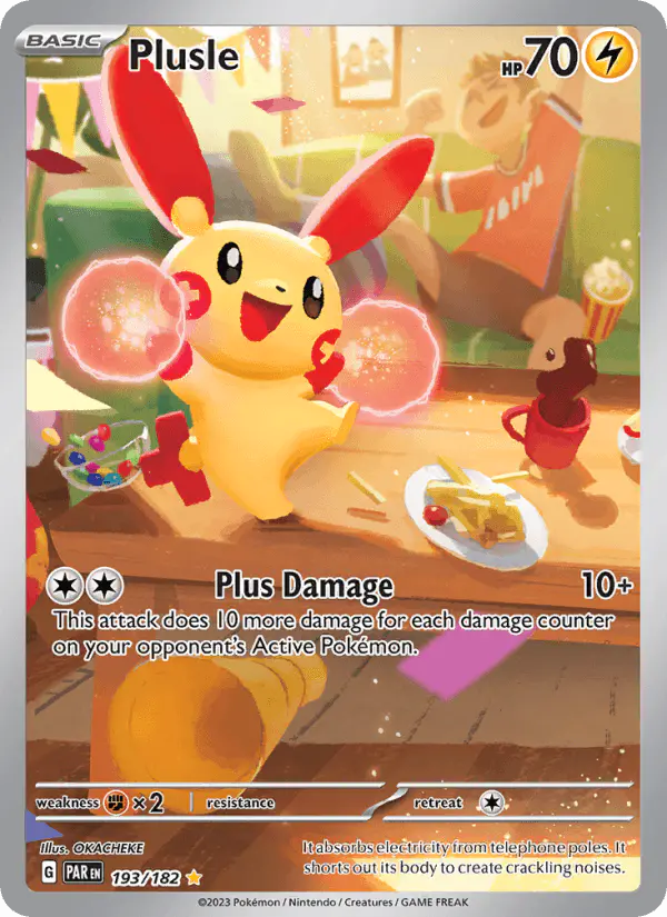 Carta Plusle 193/182 de Paradox Rift