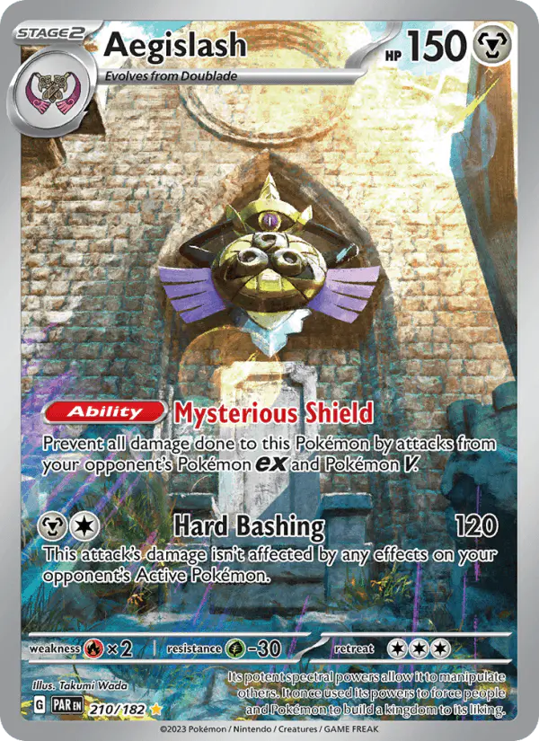 Carta Aegislash 210/182 de Paradox Rift