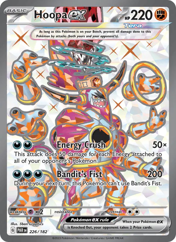 Carta Hoopa ex 226/182 de Paradox Rift