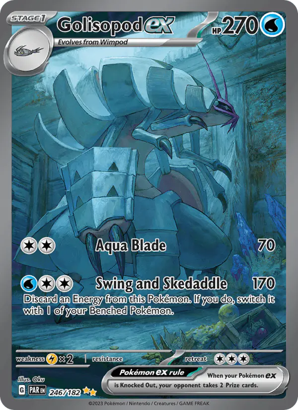 Carta Golisopod ex 246/182 de Paradox Rift