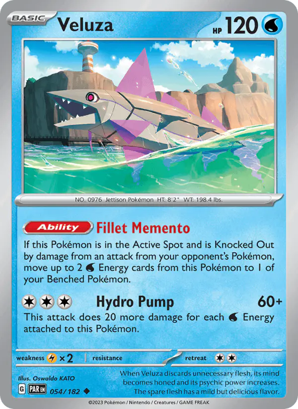 Carta Veluza 054/182 de Paradox Rift