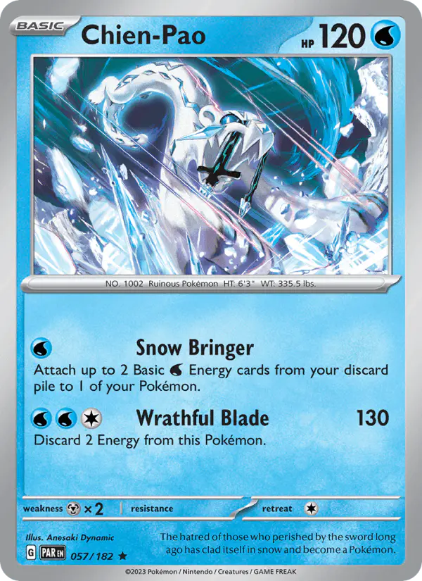 Carta Chien-Pao 057/182 de Paradox Rift