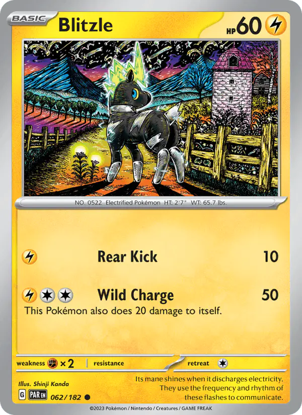 Carta Blitzle 062/182 de Paradox Rift