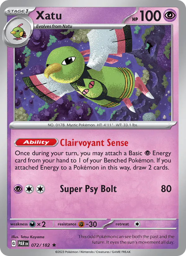 Carta Xatu 072/182 de Paradox Rift