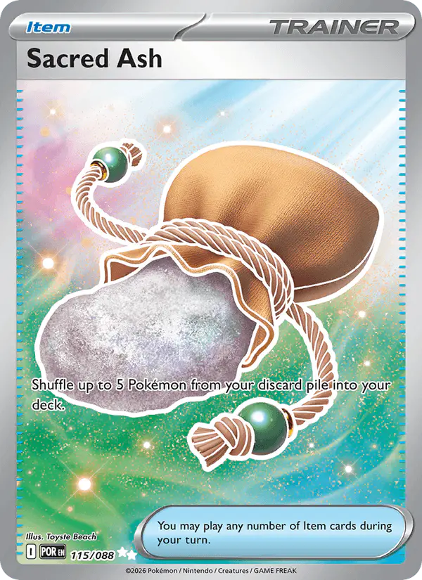 Carta Sacred Ash 115/088 de Perfect Order