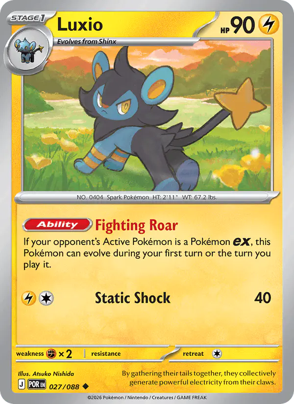 Carta Luxio 027/088 de Perfect Order