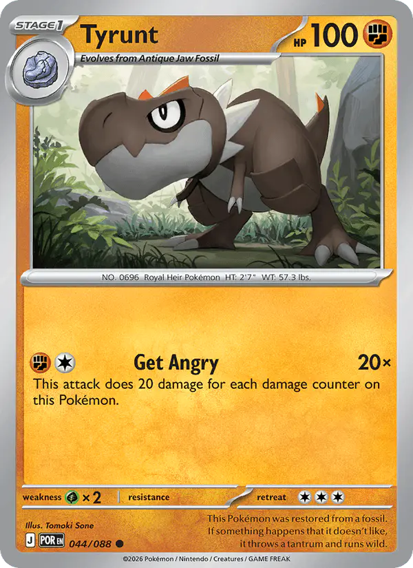 Carta Tyrunt 044/088 de Perfect Order