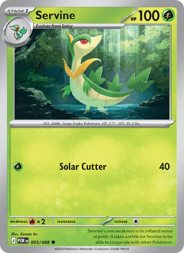 Carta Servine 005/088 de Perfect Order
