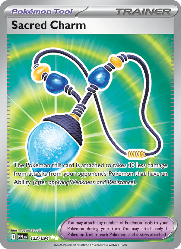 Carta Sacred Charm 122/094 de Phantasmal Flames