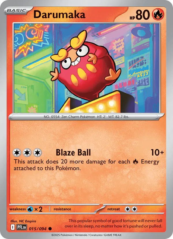 Carta Darumaka 015/094 de Phantasmal Flames