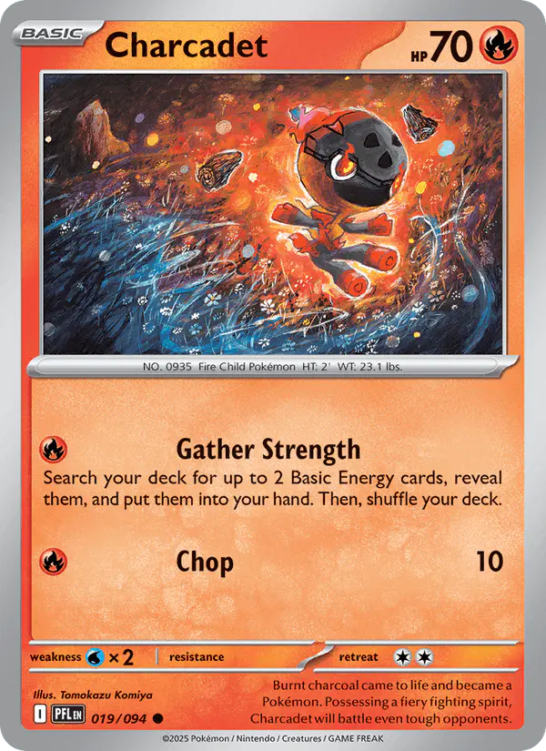 Carta Charcadet 019/094 de Phantasmal Flames