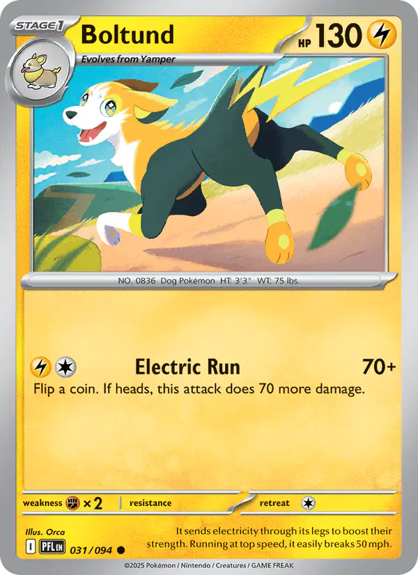 Carta Boltund 031/094 de Phantasmal Flames