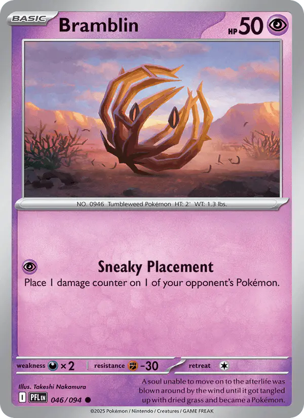 Carta Bramblin 046/094 de Phantasmal Flames