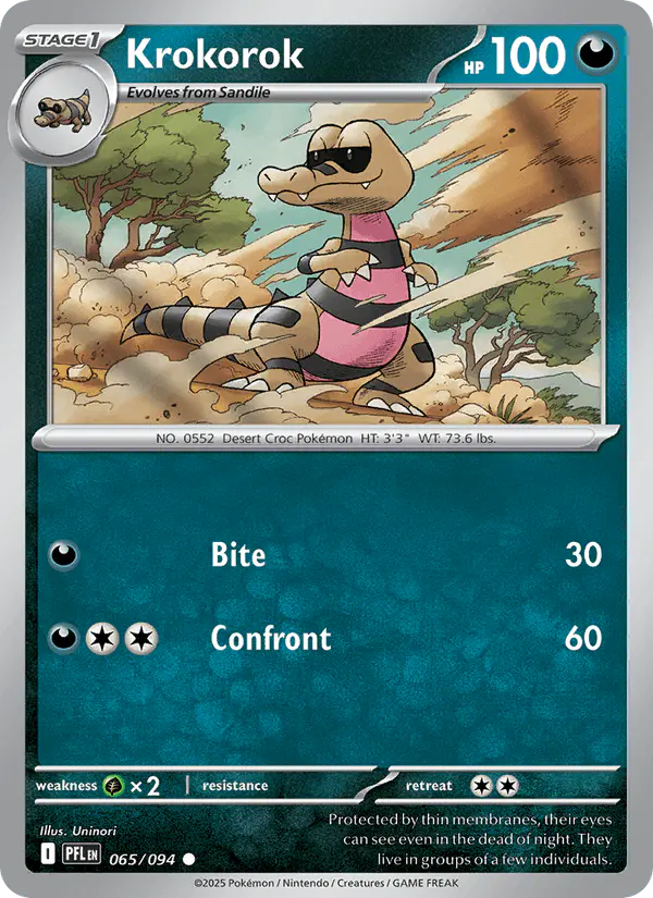 Carta Krokorok 065/094 de Phantasmal Flames