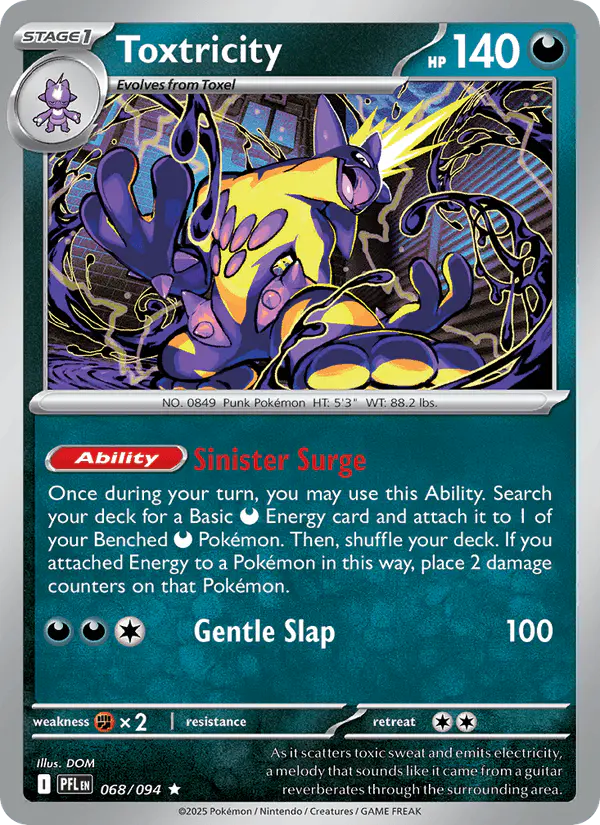 Carta Toxtricity 068/094 de Phantasmal Flames