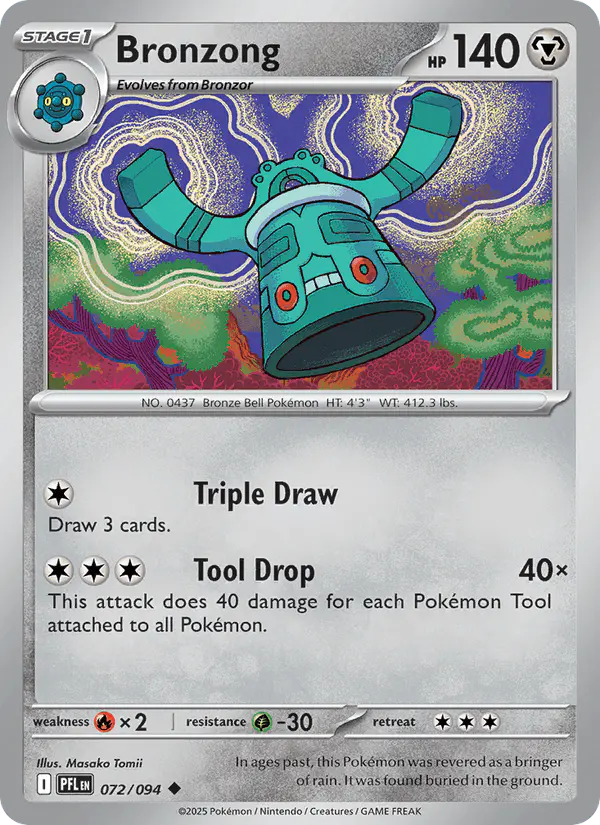 Carta Bronzong 072/094 de Phantasmal Flames
