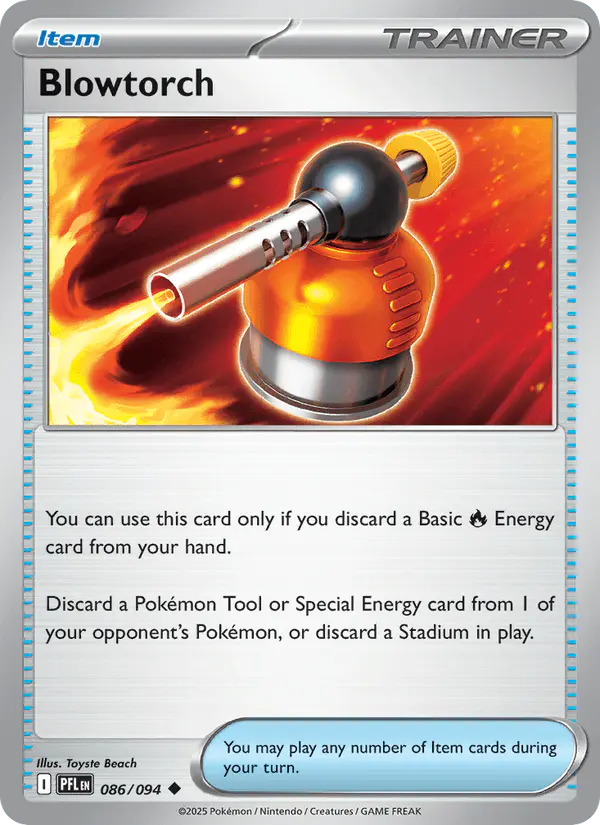 Carta Blowtorch 086/094 de Phantasmal Flames