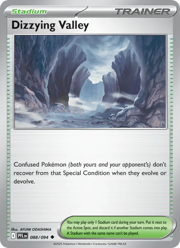 Carta Dizzying Valley 088/094 de Phantasmal Flames