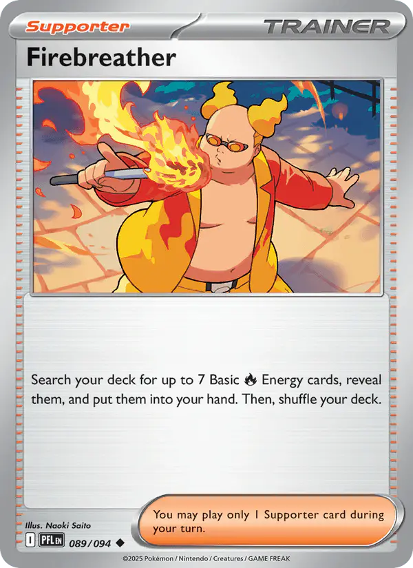 Carta Firebreather 089/094 de Phantasmal Flames