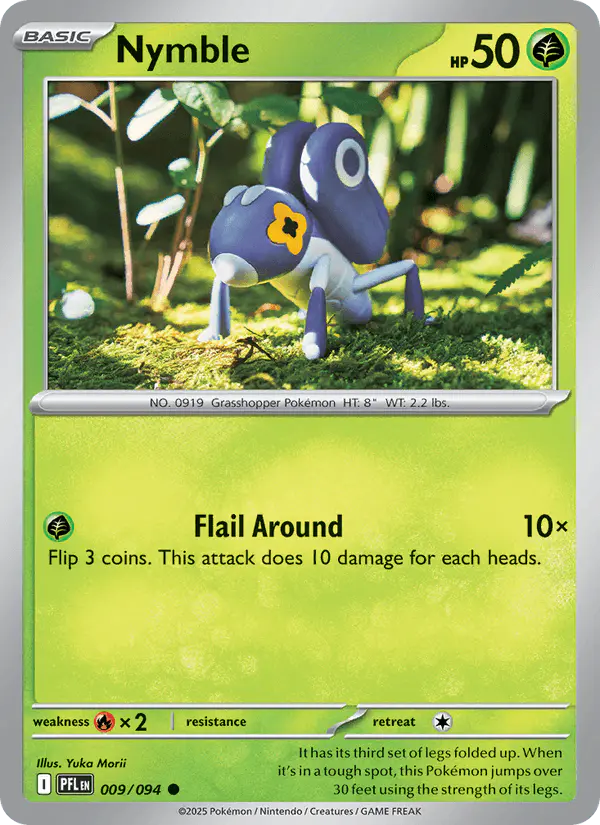 Carta Nymble 009/094 de Phantasmal Flames