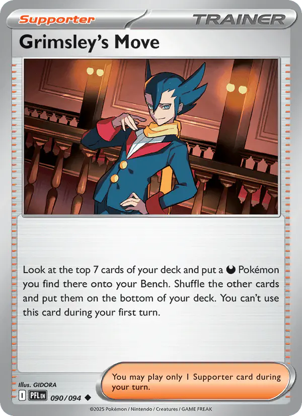 Carta Grimsley's Move 090/094 de Phantasmal Flames