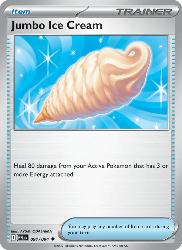 Carta Jumbo Ice Cream 091/094 de Phantasmal Flames