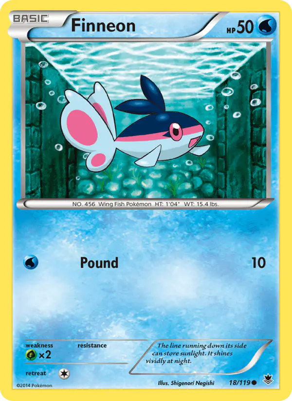 Carta Finneon 18/119 de Phantom Forces