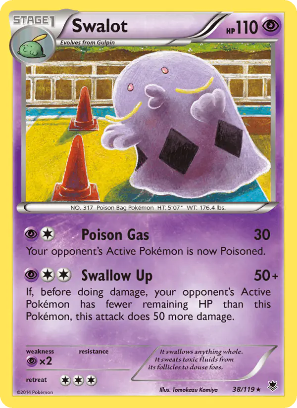 Carta Swalot 38/119 de Phantom Forces