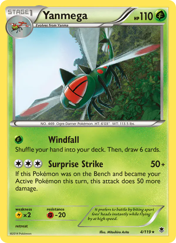 Carta Yanmega 4/119 de Phantom Forces