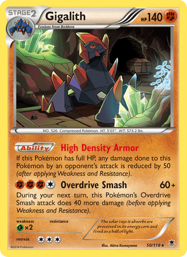 Carta Gigalith 50/119 de Phantom Forces