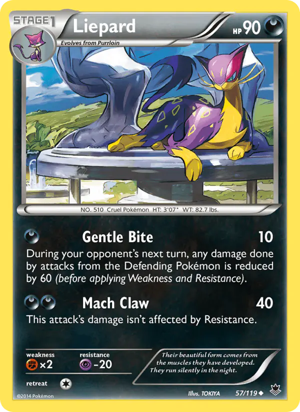 Carta Liepard 57/119 de Phantom Forces