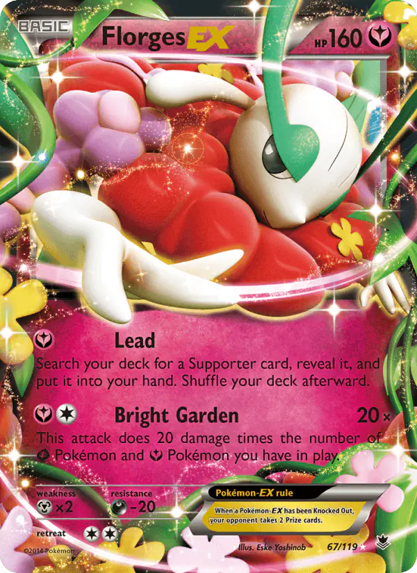 Carta Florges EX 67/119 de Phantom Forces