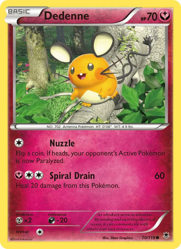 Carta Dedenne 70/119 de Phantom Forces