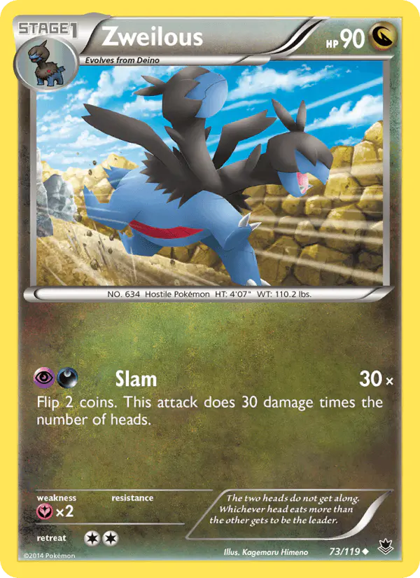 Carta Zweilous 73/119 de Phantom Forces