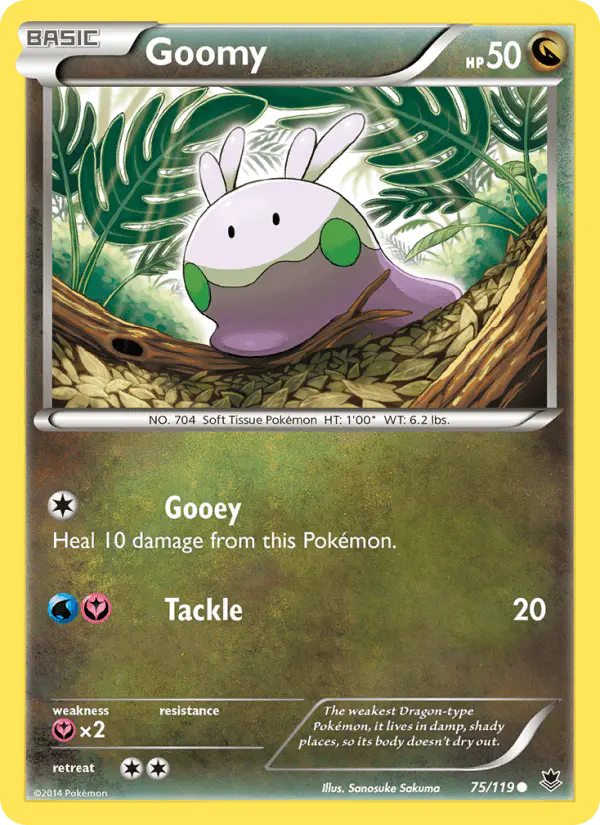 Carta Goomy 75/119 de Phantom Forces