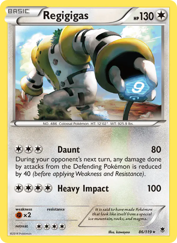 Carta Regigigas 86/119 de Phantom Forces