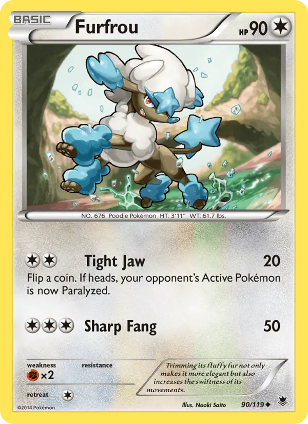 Carta Furfrou 90/119 de Phantom Forces