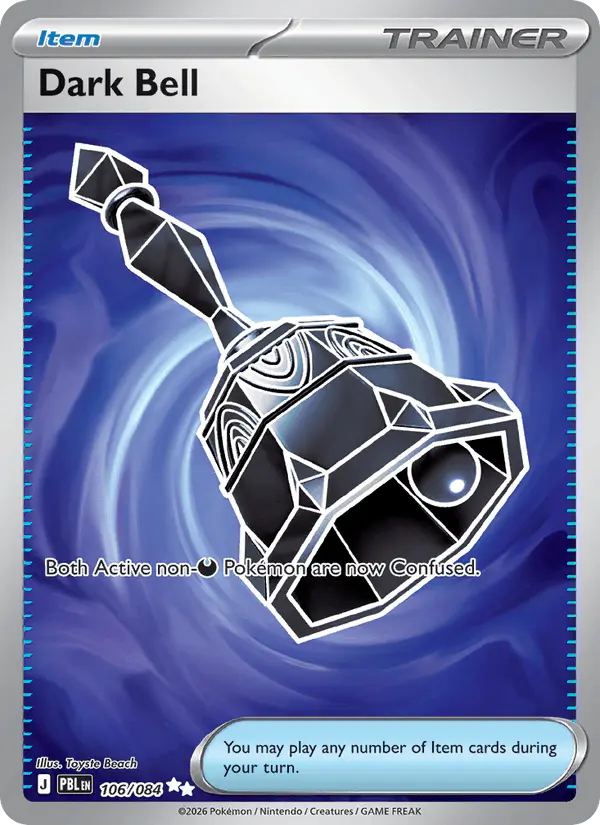 Carta Dark Bell 106/084 de Pitch Black