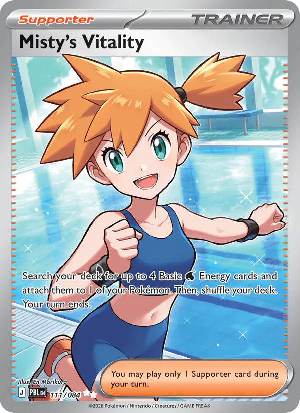 Carta Misty's Vitality 111/084 de Pitch Black