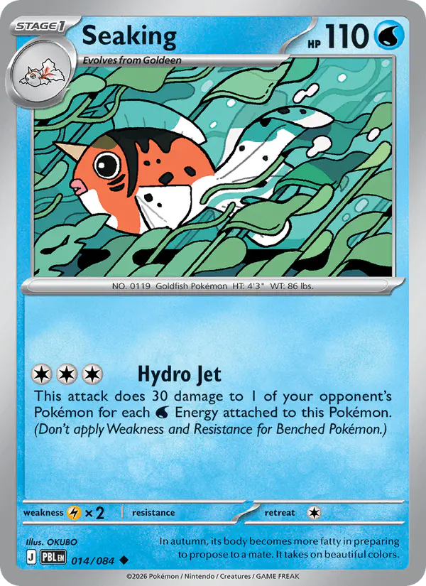 Carta Seaking 014/084 de Pitch Black
