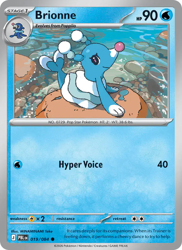 Carta Brionne 019/084 de Pitch Black